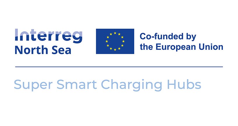Logo Interreg North Sea Region Super Smart Charging Hubs